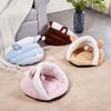 Winter Warm Small Dog Kennel Teddy Teacup Dog Kennel Cat Bed Cat Sleeping Bag Pet Kennel Available for All Seasons Pet Supplies
