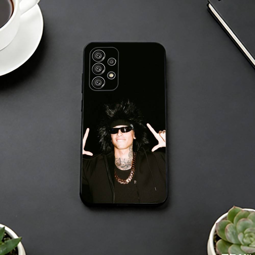 Чехол для телефона рэпера C-Central Cee для Samsung S25, S24, S21, S22, S23, S30, Ultra, S20, Plus, Fe, Lite, Note, 10, Черный чехол