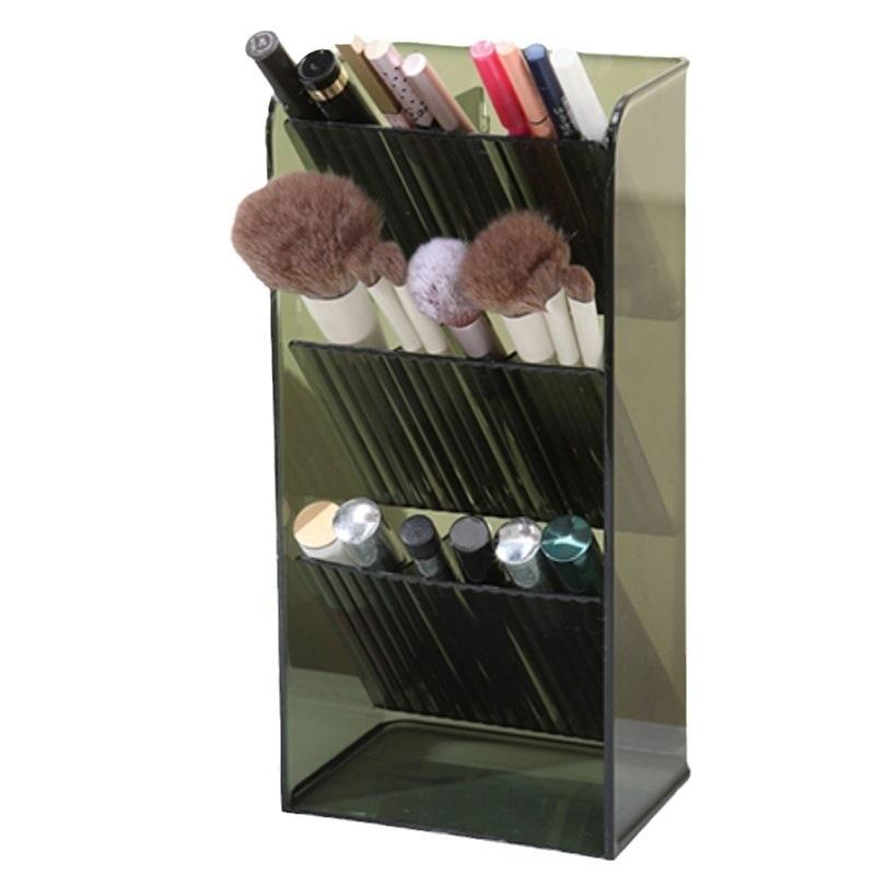 Mirror Cabinet Storage Box Desktop Transparent Dressing Table Skin Care Products Jewelry Makeup Brush Multi-layer Storage Rack Lipstick Storage Rack