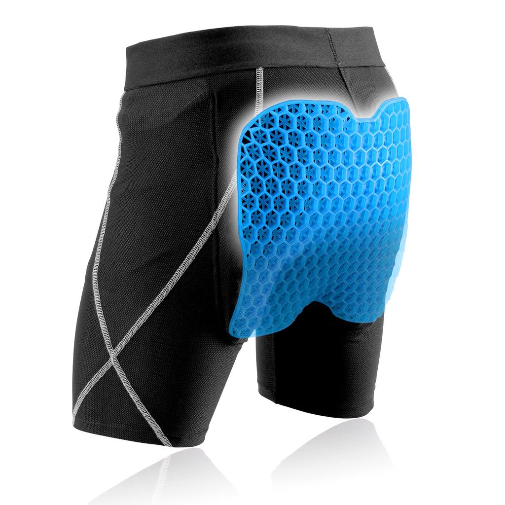 Мотоциклетные гелевые штаны Daytona, Двухслойный сотовый гель, Снижают боль в ягодицах, DI-009, Черные, Размер L, 32498