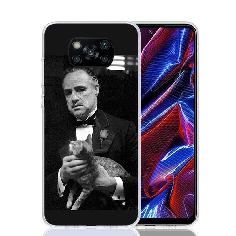 The Godfather TV Case Phone Cover for Xiaomi Poco X3 Nfc X5 X6 X7 X4 Gt F7 Ultra F6 F5 Pro F4 F3 M5S M5 M4 M3 5G Trend Fundas Po