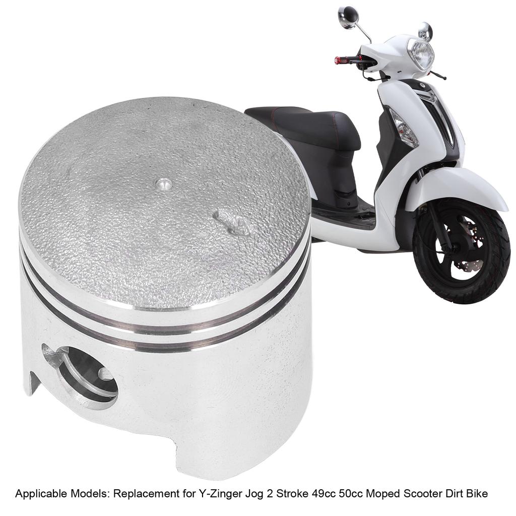 40mm Piston Pin Kit Steel Alloy Stable Performance for 2 Stroke 49cc 50cc Moped Scooter Dirt