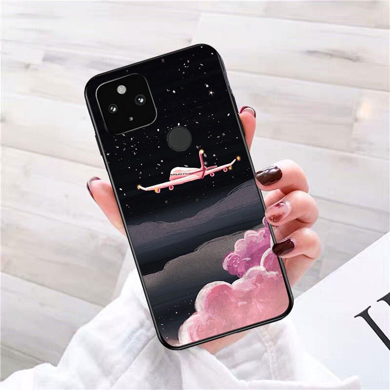 Чехол для телефона «Луна, звезда, космический астронавт» для Google Pixel 7 Pro 7 6A 6 Pro 5A 4A 3A Pixel 4 XL Pixel 5 6 4 3 XL 3A XL 2 XL