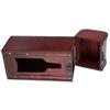 Vintage Single Red Wine Storage Box Portable Wooden Wine Package Gift Box W  Handle