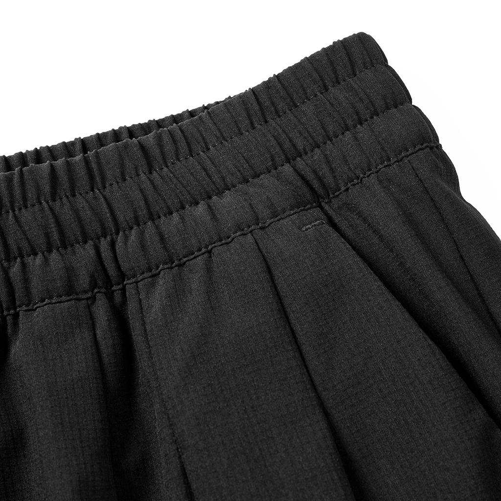 Adidas Solid Color Elastic Waist Sports Shorts Women Shorts Black JI6009
