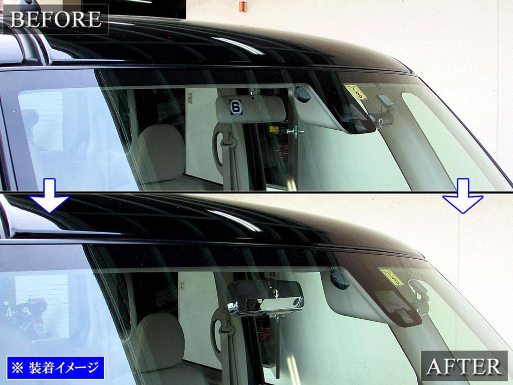 BRIGHTZ ek Space Custom B11A Хромированная накладка на зеркало заднего вида B11 B 11 ek Space Custom Space Custom [ROOM-MIR-007]