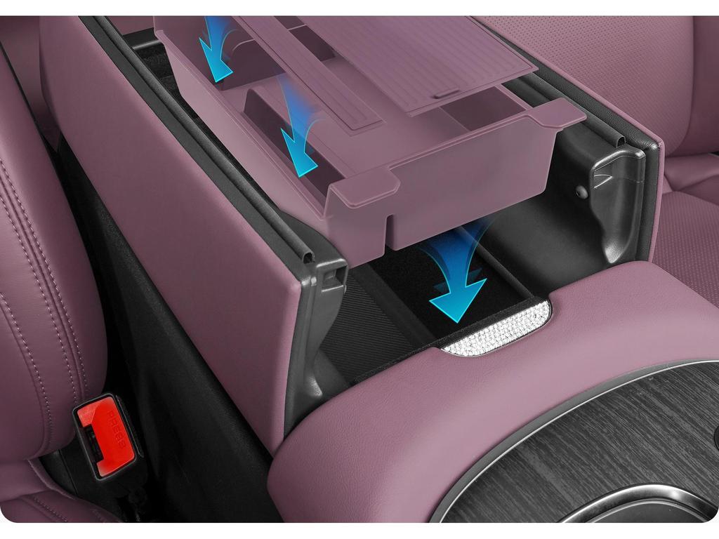 Compatible Armrest Box Storage for Xiaomi SU7/YU7 - Car Center Console Storage Organizer.