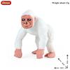 Oenux Simulation Wild Animal Chimpanzee Orangutan Gorilla Tree Sloth Monkey Model Action Figures Garden Miniature Decoration Toy