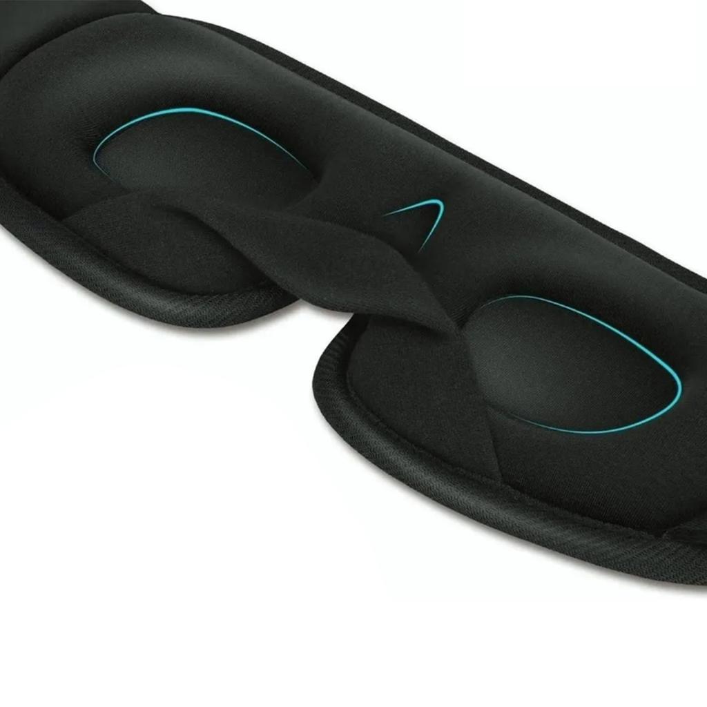 3D Sleep Eye Cover Stress Relief Relax Lightproof with Adjustable Strap Soft Sleeping Eye Cover