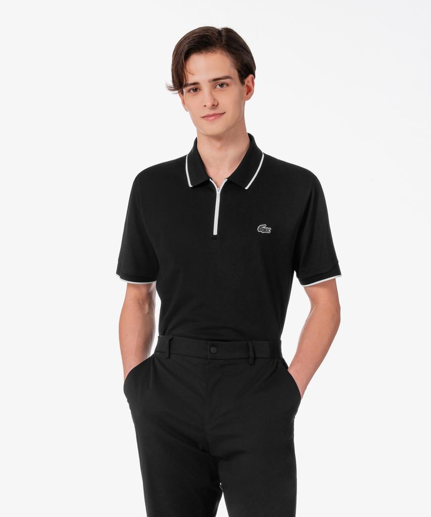 LACOSTE Men'S Half-Zip Polo Shirt Dh419E-56G 031