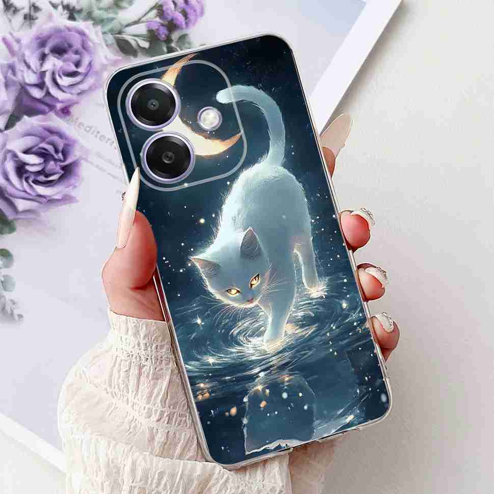 Для Oppo A3 4G CPH2669 Чехол Популярный Расписной Мягкий Силиконовый Чехол для Телефона Для Oppo A3X A3 X 5G CPH2681 Задняя Крышка Корпус