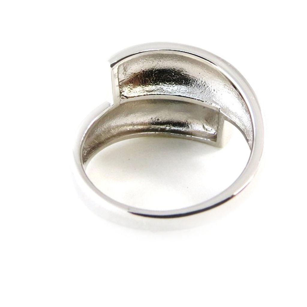 Серебряное кольцо "Хореография" Серебро