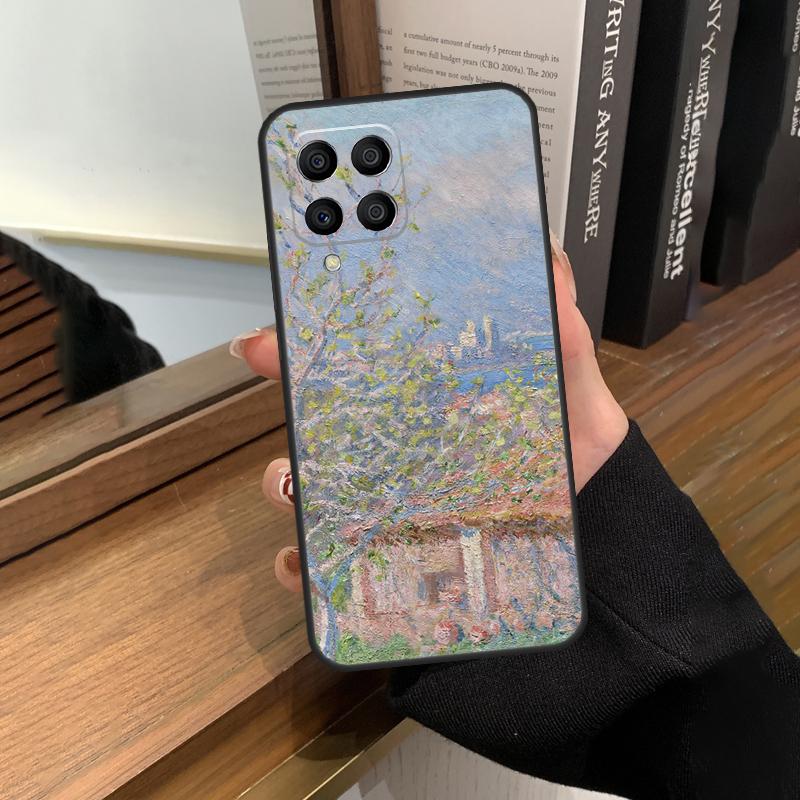 Крутой чехол Клода Моне для Samsung Galaxy M20 M14 M34 M54 M13 M23 M33 M53 M21 M51 M30s M31s M12 M32 M52