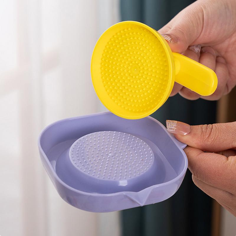 Kitchen Grinding Tool Ginger Grater Tool Hand Grinder Garlic Masher Portable Porcelain Carrot Ginger Grinding Kitchen Tool