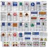 56 Pcs/set of Children DIY Model Scene Toy Sign Road Sign Roadblock Traffic Sign
