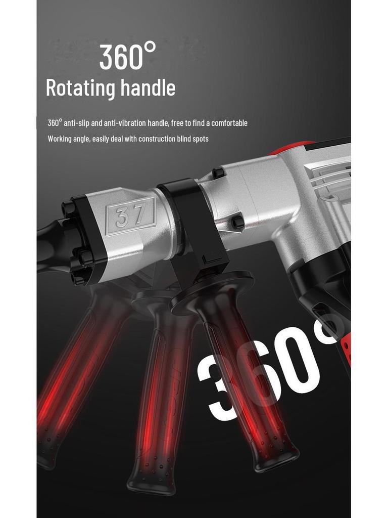 Мощный электрический отбойный молоток для дробления бетона и стен