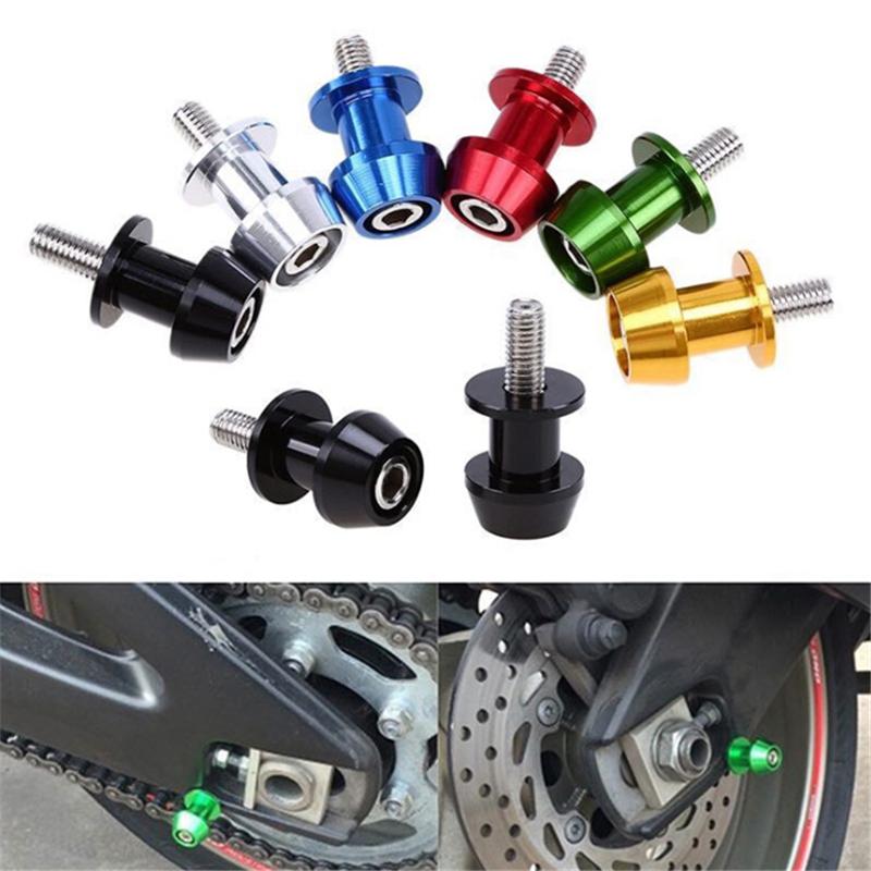 8mm Aluminum Motorcycle Stand Swingarm Spools Slider Stand Screw Swingarm Motorcycle Accessory High Quality Parts