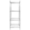 Chrome-plated catering rack Mega-M 4-shelf H-180 L-60 G-45 N