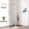 Solid Wood Furniture Standing Coat Rack Vertical Floor Hanger Household Simple Wardrobes Bedroom Dormitory Hanger Clothes Rack
