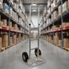300kg Capacity Heavy Duty Heightened Aluminum Platform Industrial Hand Truck & Trolley For Storage And Transportation