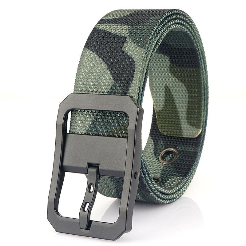 Мужские нейлоновые ремни из парусиновой ткани, тактический ремень, повседневные аксессуары высокого качества, джинсы в стиле милитари, армейский однотонный поясной ремень HB082