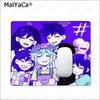 OMOCAT Коврик для мыши с узором Omori Резиновый Маленький Утолщенный Коврик для мыши Игровая Клавиатура Офисные Принадлежности Декор для Комнаты Ковер для Мыши ПК