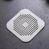 Square Silicone Drain Cover with Suction Cup - Anti-Clog Sink & Bathroom Filter