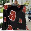 Super Clear 3D Naruto Bed Blanket Office Home Hiking Picnic Thick Quilt Fashionable Bedspread Flannel Blanket