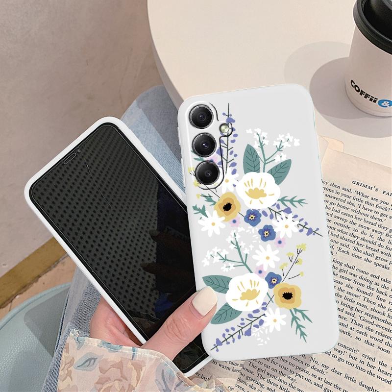 Мягкий силиконовый чехол с рисунком из мультфильма для Xiaomi Redmi Note 13 Poco C65 Samsung M35 A55 iPhone Huawei Honor Realme Camera Защитный противоударный чехол