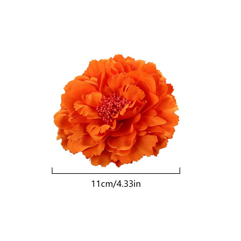 11cm Korean Fabric Rose Flower Brooches for Women Elegant Corsage Scarf Buckle Shirt Collar Pins Fashion Jewelry Wedding Brooch