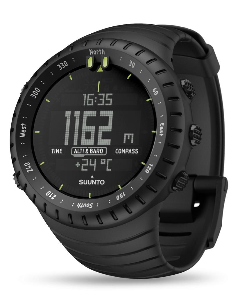 Suunto Core All Black ATM водонепроницаемые Японские SS014279010 (3 устойчивый, компас/высота/атмосферное давление/глубина воды) [Оригинальный продукт/производителя's