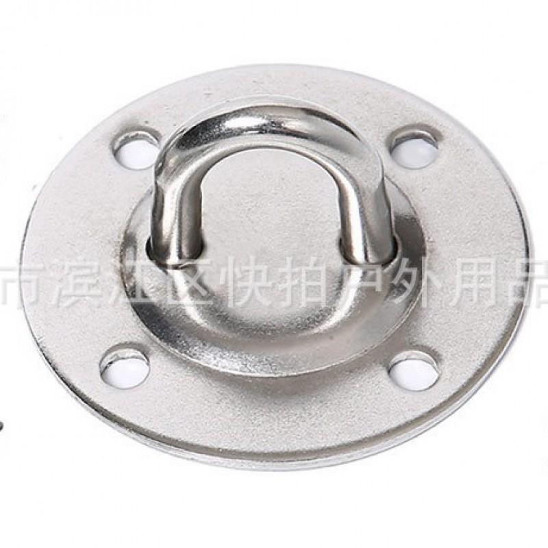 Stainless Steel Ceiling Mount Yoga Hammock Anchor Plate With Expansion Screws Aerial Fitness Equipment