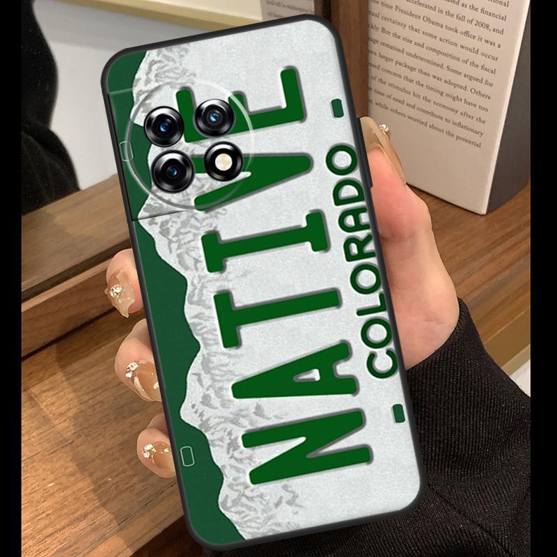 Retro License Plate Number Case For OnePlus 13T 10T 15R 10R 12R 13R 13 12 11 9 10 Pro Nord CE 5 2 3 4 Lite N20 N30 Cover