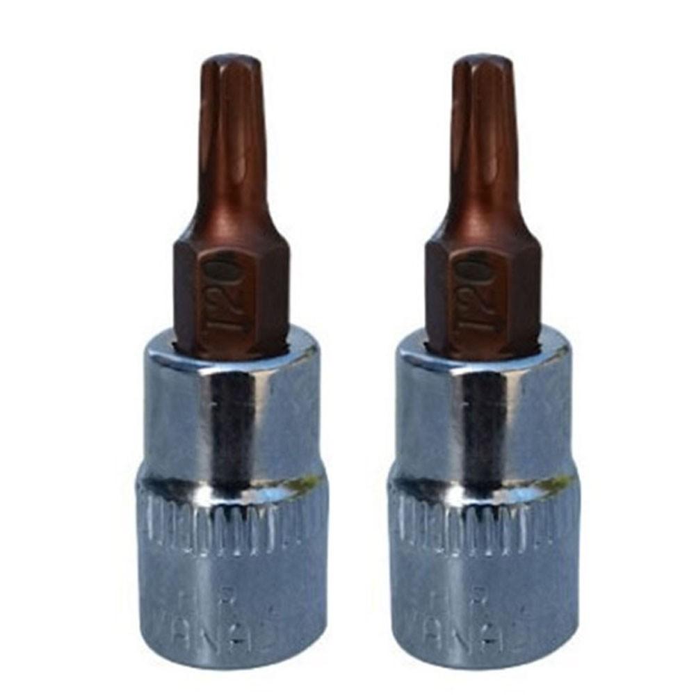 Торцевые головки Torx T15 T20 T30 Торцевые головки Torx 1/4 \" Шестигранный хвостовик