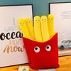Adorable Fast Food Plush Toy set, Burger, Pizza and Fries, Soft Fluffy Figure, Home Decoration, Christmas/Birthday Gift