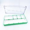Transparent Plastic Watch Parts Storage Box Grid Box Small Parts Organizer Box  Craft Work