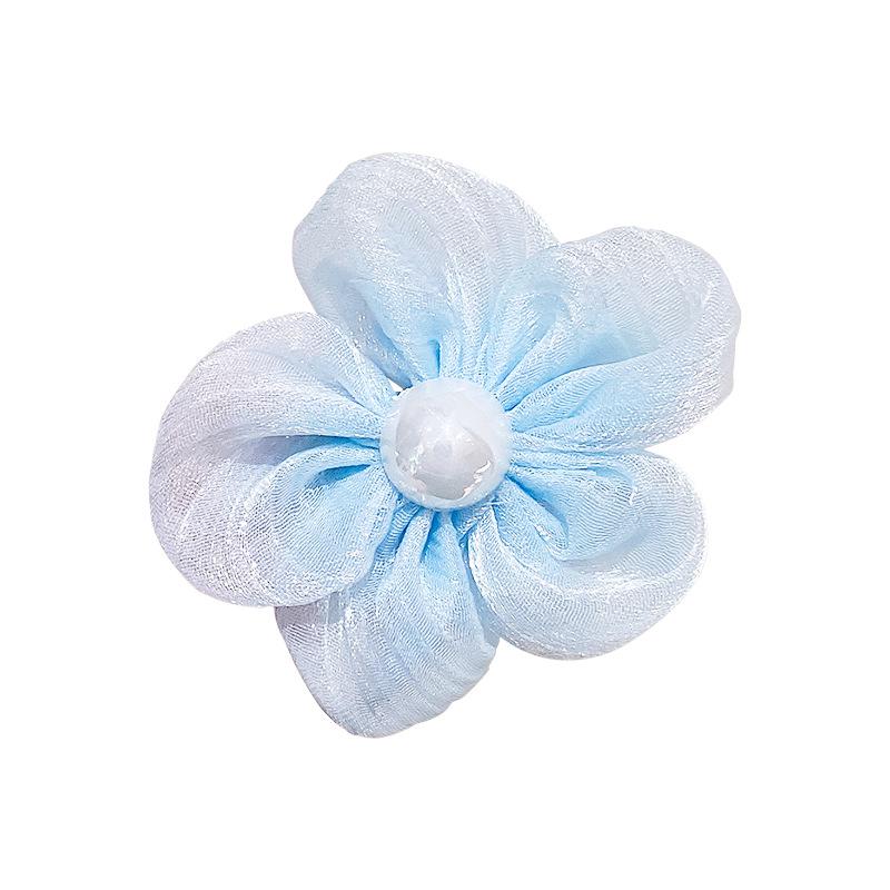 Очаровательный двойной конский хвостик, синий парик для домашних животных - милый головной убор для переодевания кошек и собак