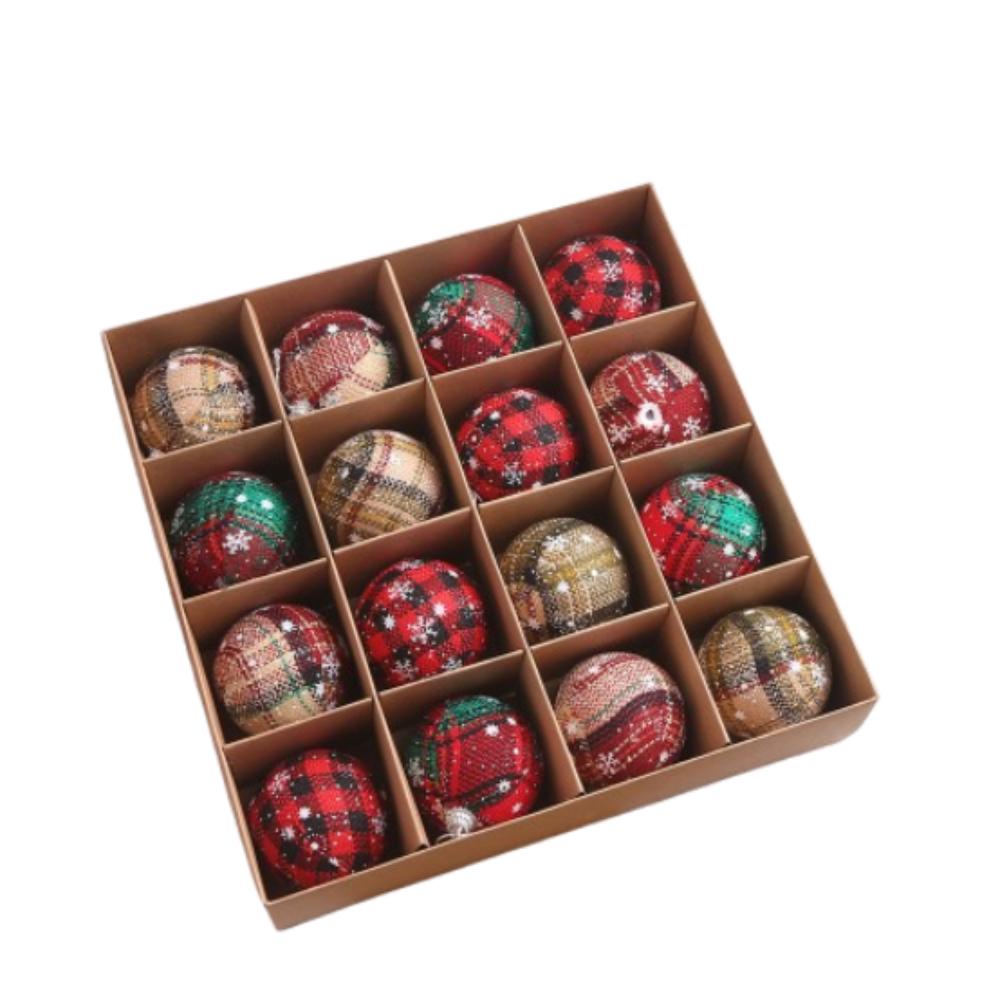 Небьющийся Рождественский Пенопластовый Шар Подвеска 6см/8см Украшения для Рождественской Елки Сувениры для Рождественской Вечеринки