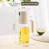 250ml Oil Sprayer Bottle Glass Bottle Cooking Oil Dispenser Olive Oil Bottle Dispenser Sprayer Mister for Air Fryer Salad Baking