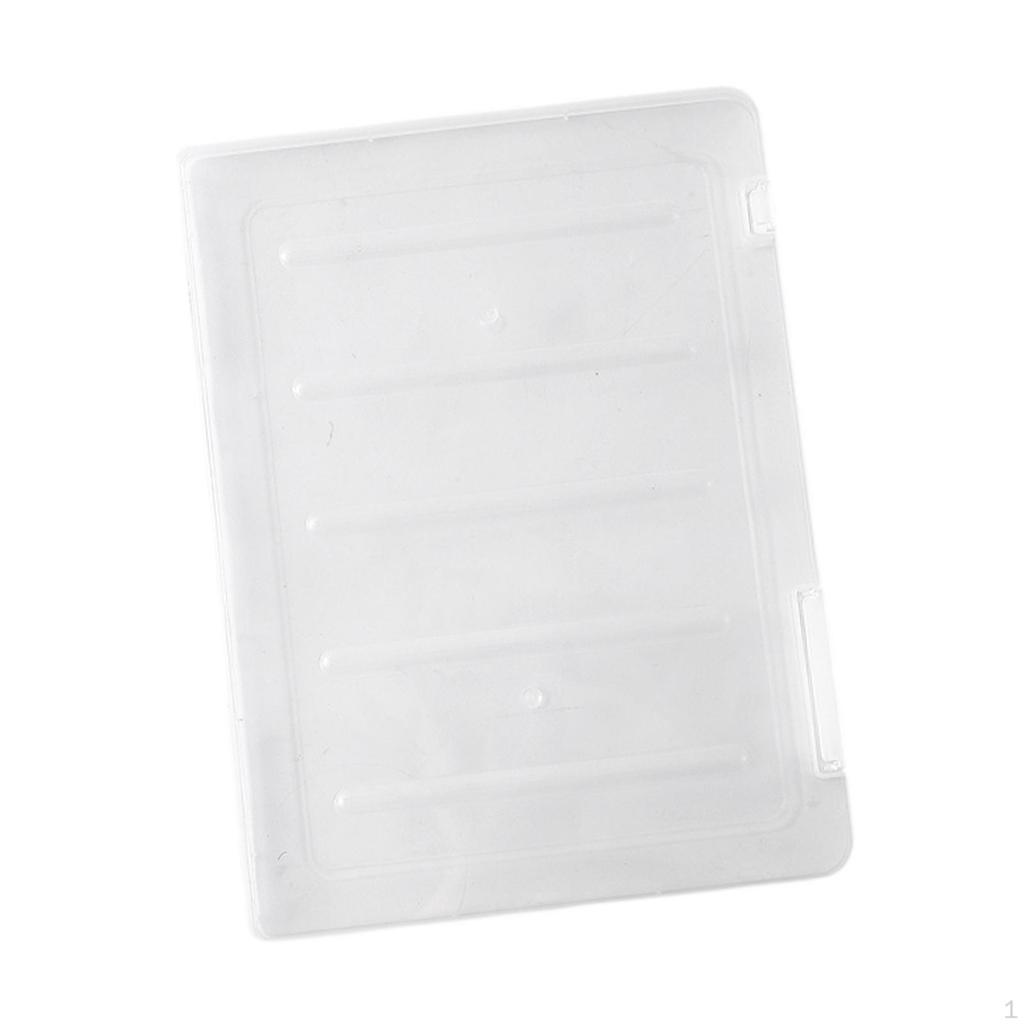 Коробка для хранения накладных ногтей, компактный пустой органайзер-контейнер для демонстрации дизайна