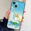 S-Sumikko Gurashi Phone Case For iPhone 16,15,14,13,12,17,Pro Max,Plus Silicone Black Case