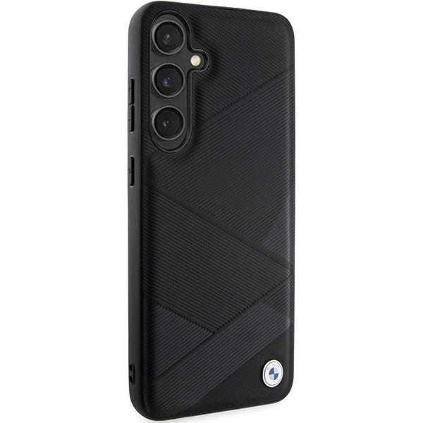 Bmw Bmhcs24S23Rcgpk S24 S921 Czarny/Black Hardcase Signature Leather Crossing Lines Pattern