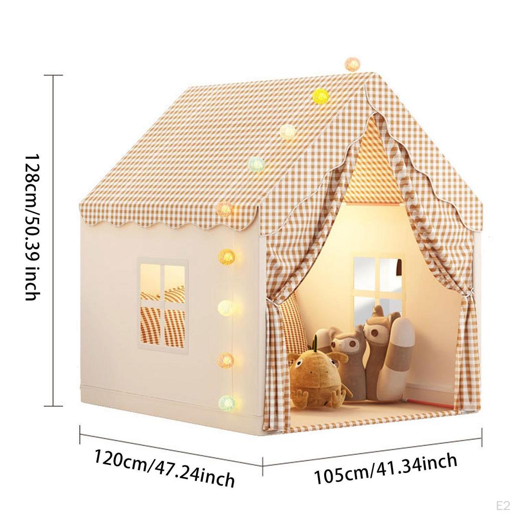 Детская игровая палатка принцесса большое пространство портативный подарок на день рождения для использования в помещении и на открытом воздухе