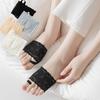 Forefoot Pads for Women High Heels Half Insoles Anti-slip Foot Care Toe Socks Summer Thin Invisible No Show Socks Sock Slippers
