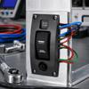 ABS Rocker Pump Switch Waterproof Control Module Panel Rocker Switch Panel  Marine Equipment