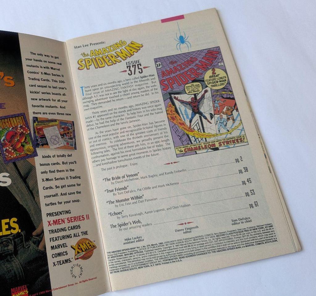 [Б/У] Удивительный Человек-паук 375 30-летний юбилей