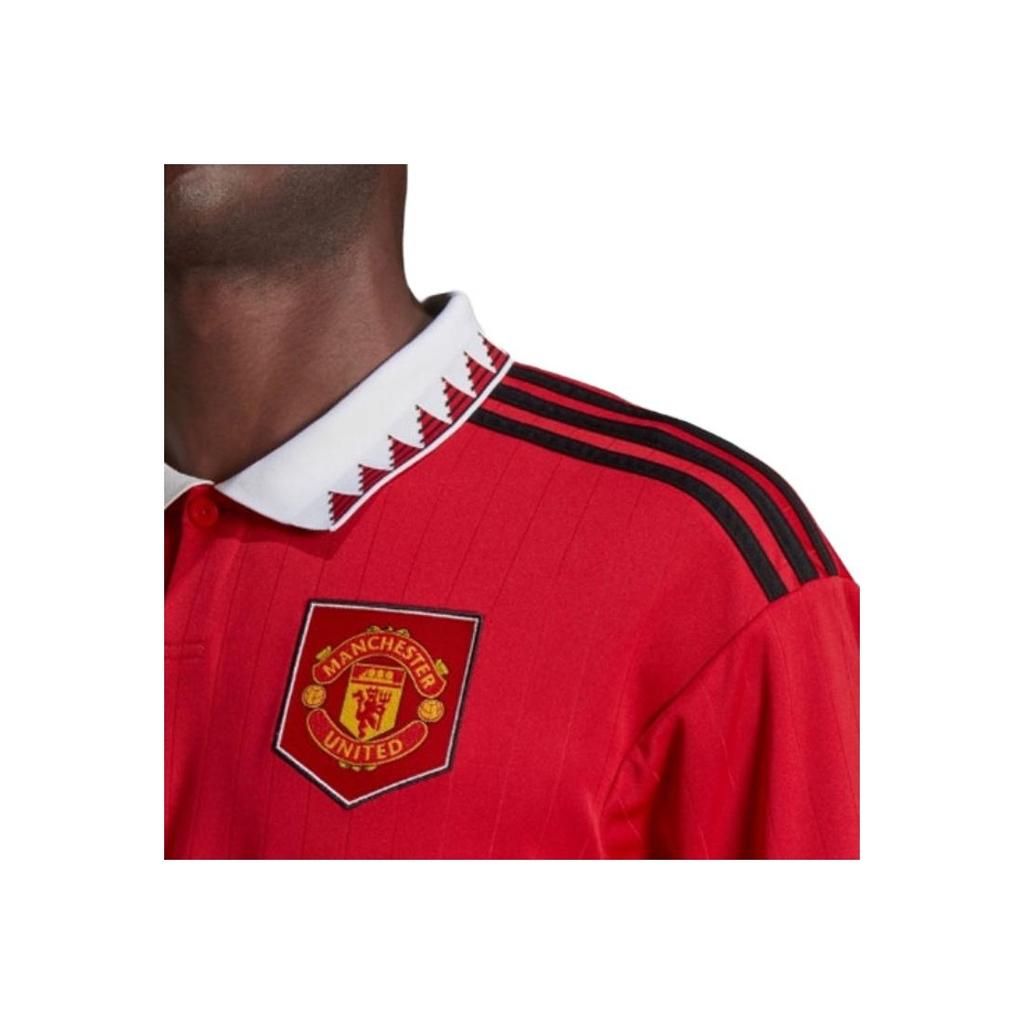 adidas Manchester United Fan Edition Football Футболка с коротким рукавом Мужские топы Красные H13881