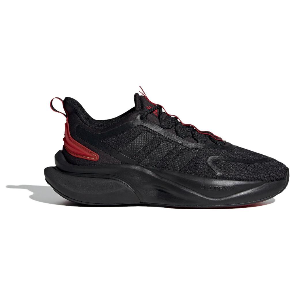 Adidas Alphabounce+ Black Red Men Sneakers Core-Black ID8624
