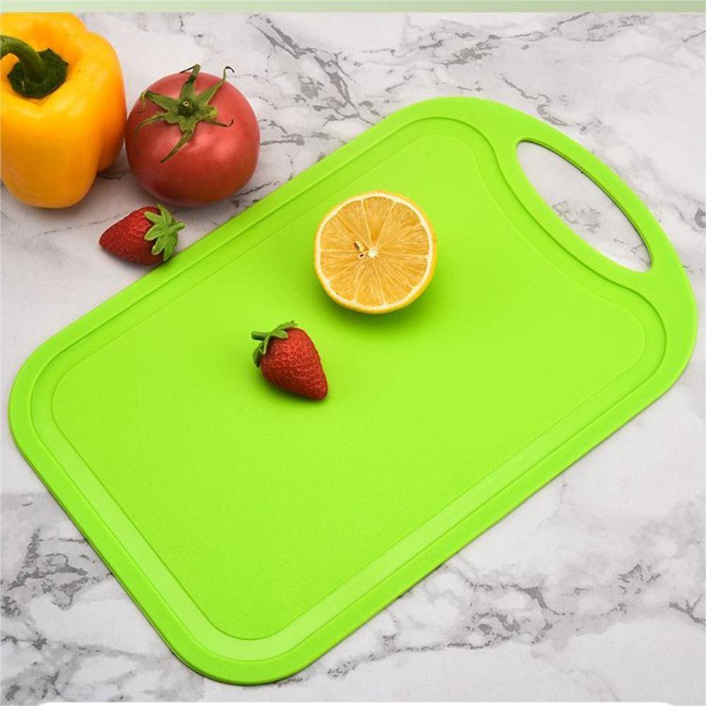 with Groove Chopping Board Rectangle Chopping Block Mini Nonslip Plastic Cutting Board  Vegetable