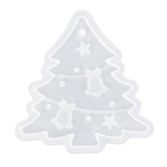 Рождественские силиконовые формы для смолы для изготовления украшений в виде оленя, Санты, снеговика, сделай сам